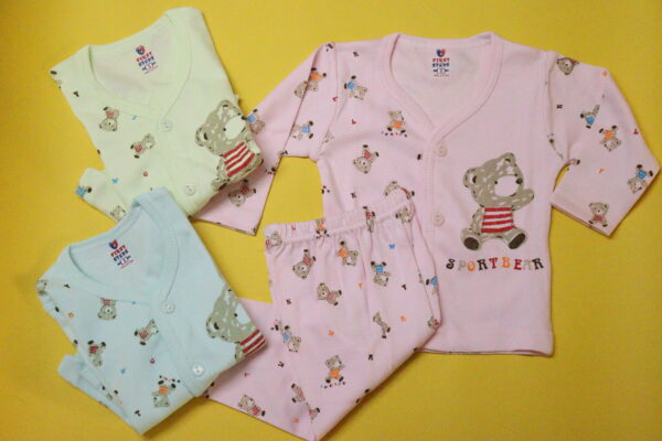 Pink green infant set - Image 6