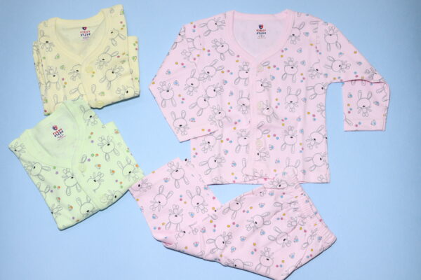 Pink green infant set - Image 7