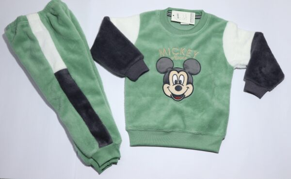 Green Mickey Fur Set - Image 2
