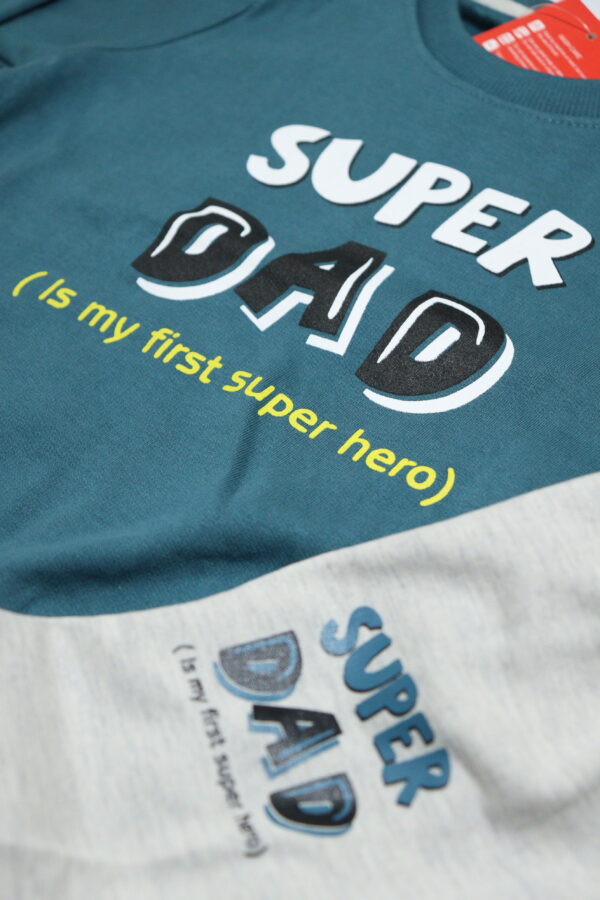 Ocean Green & White DAD winter set - Image 2