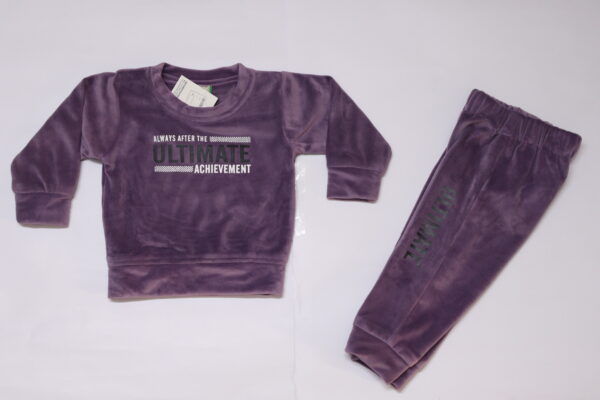Purple Printed Winter set