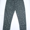 Olive Green Printed Trousers