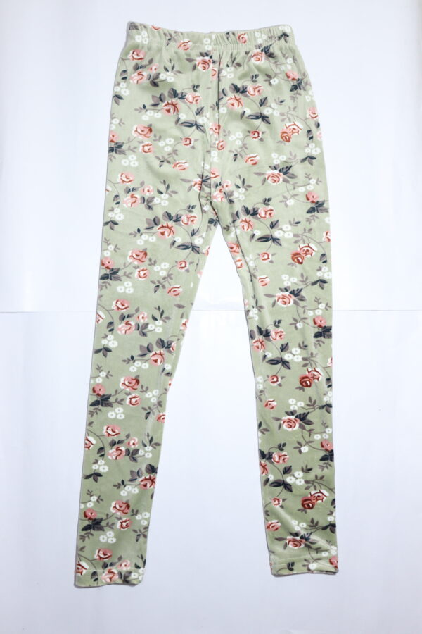 Sea green Printed Legging