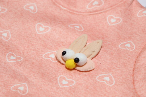 Peach Printed Winter Wear Set - Image 7