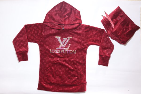 Self Design Printed Maroon Winter Set
