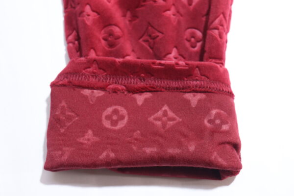 Self Design Printed Maroon Winter Set - Image 6