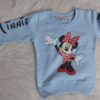 Blue Minnie Printed Sweatshirt