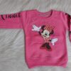 Pink Minnie Printed Sweatshirt