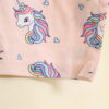 Peach Coloured Unicorn Printed Nightsuit - Image 8