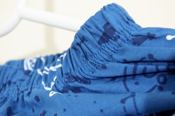 Teal Blue Planet Printed Nightsuit - Image 6
