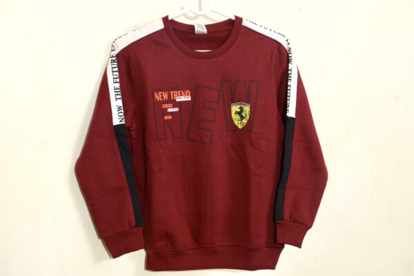 Maroon Printed Winter Set - Image 5