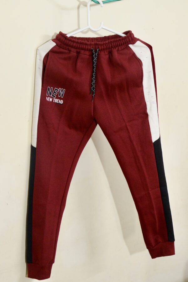 Maroon Printed Winter Set - Image 3