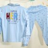 Blue Alphabet Printed Nightsuit - Image 5