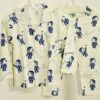Off White Printed Nightsuit