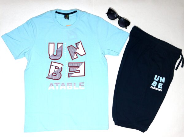 Blue Printed Summer Set - Image 3