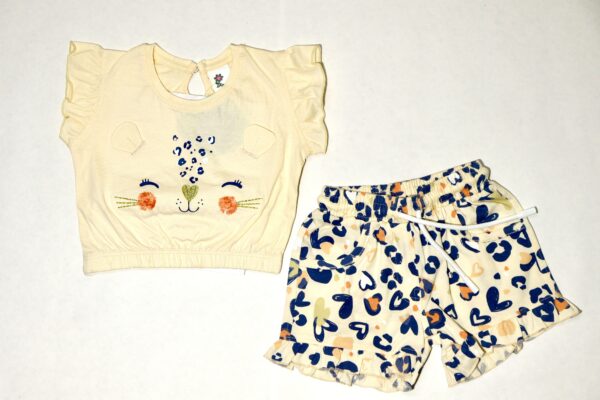 Beige Printed Summer Set - Image 4