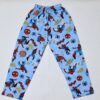 Blue Spiderman Printed Front Open Nightsuit - Image 2