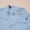 Blue Dog & Tweety Printed Fron Open Nightsuit - Image 2