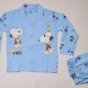 Blue Dog & Tweety Printed Fron Open Nightsuit - Image 6