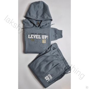 Boys Winter Cordset (13‑15 Yrs, Size 38(M)) - Cotton Fleece in Grey