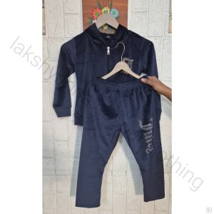 Trendy Blue Velvet Zipper Hoodie Outfit - Stylish & Warm