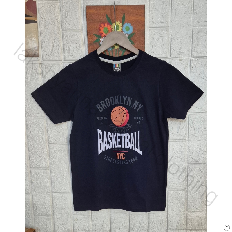 Trendy Summer Wear Set - Cotton Hosiery Tee & Knee Shorts